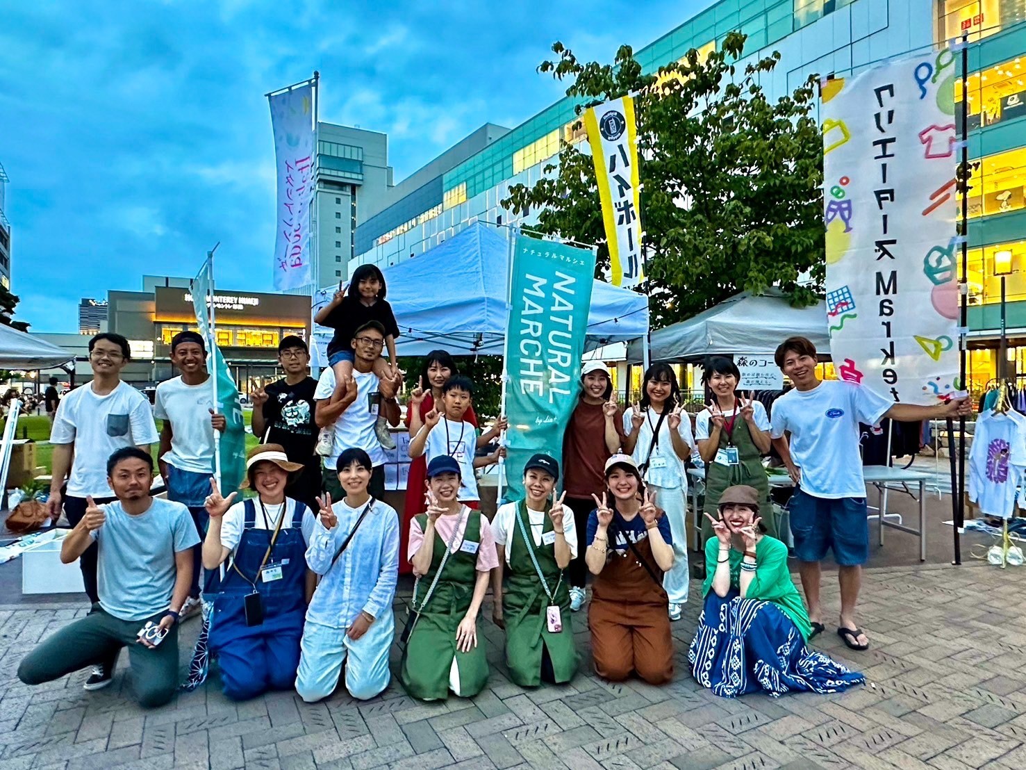 姫路駅前で森のコーラ出店！
